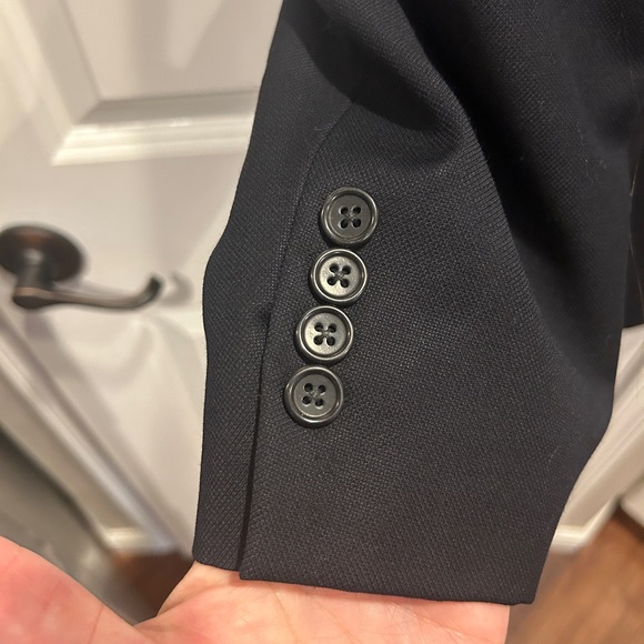 Men’s Joseph Abboud Suit Jacket Black 50R - Picture 3 of 12